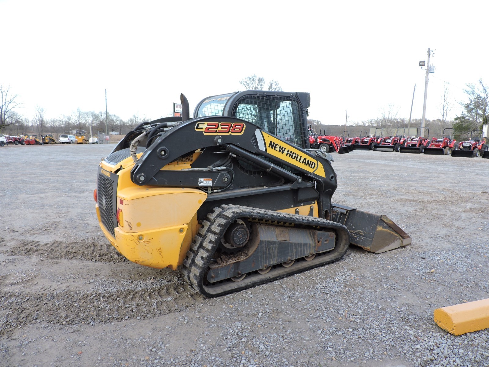 2013 NEW HOLLAND C238 SKID STEER LOADER - MULTI TERRAIN - HIGH FLOW HYDS!!