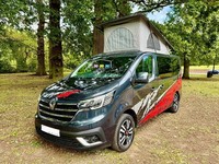Renault Trafic 4 Berth Pop Top Camper Van For Sale 