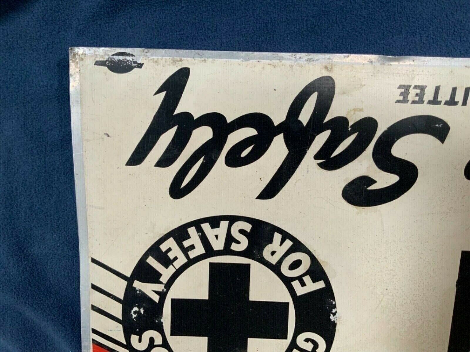 1940’s Mayor’s Commitee Tin Sign