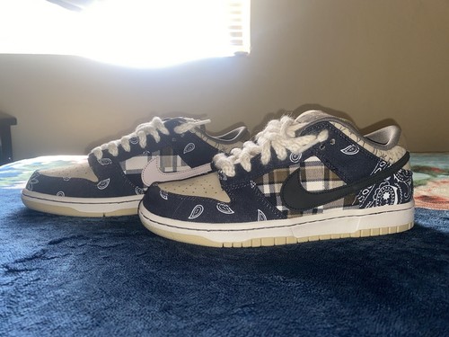 Size 8.5 - Nike Dunk Low Premium QS SB x Travis Scott Cactus