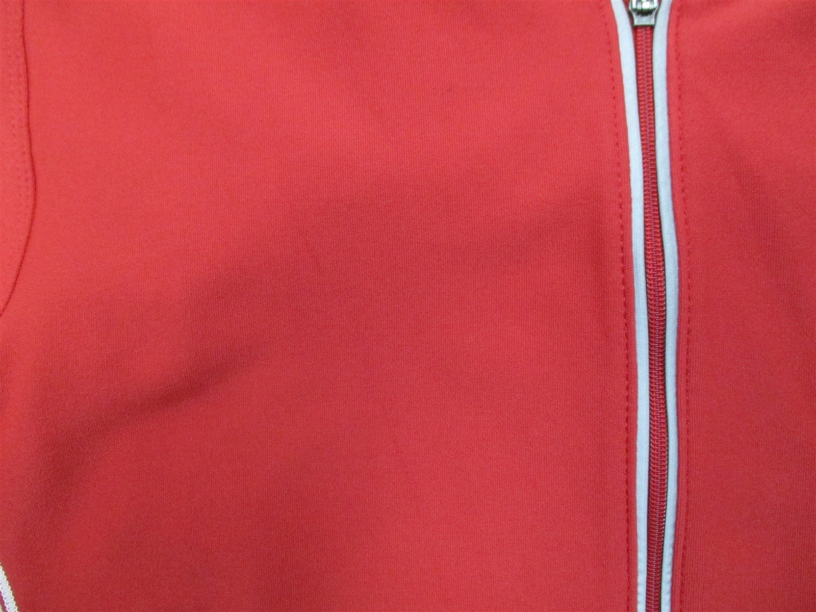 NIKE #K3027 Girls Size L Dri-Fit Running Breathable Athletic Red Track Jacket