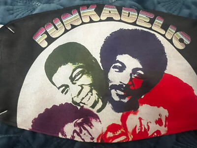 GEORGE CLINTON P-FUNK FUNKADELIC PARLIMENT FACE MASK
