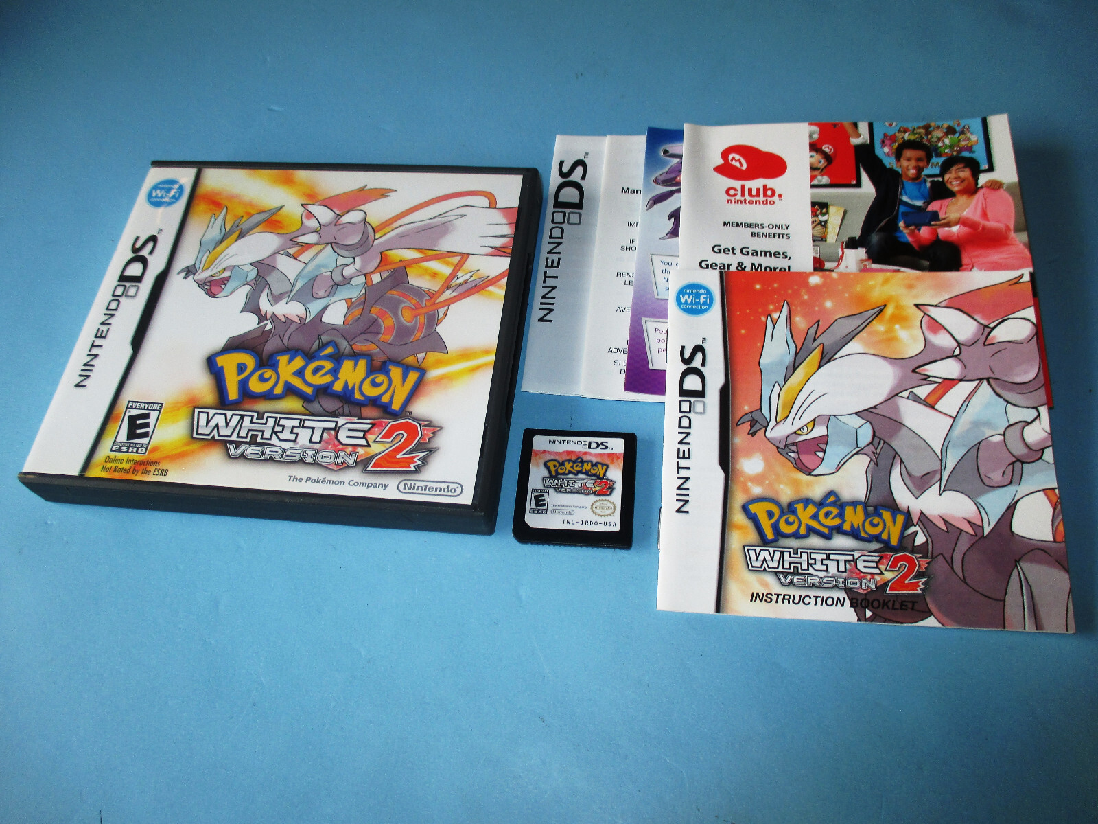 Pokemon: White Version 2 (Nintendo DS) Lite DSi XL 3DS w