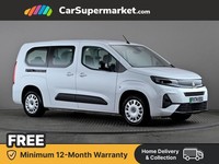 2024 Vauxhall Combo Life 100kW Design XL 52kWh 5dr Auto [7 Seat] MPV ELECTRIC Au