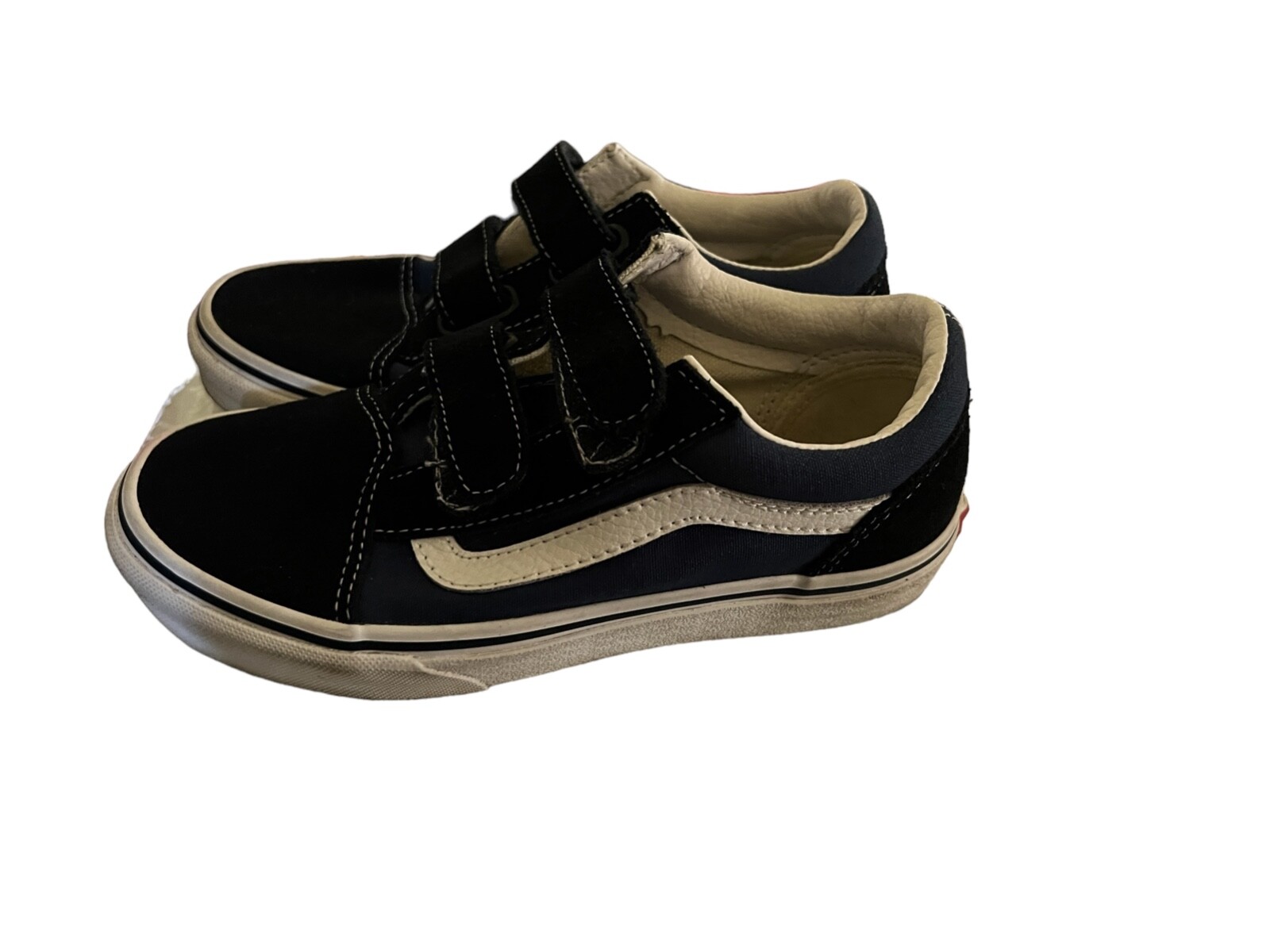 [VANS] OLD SKOOL V★ベルクロ★SUEDE/CANVAS 22cm~29cm Men's Vans Old Skool V (Suede/Canvas) 100% Original Brand