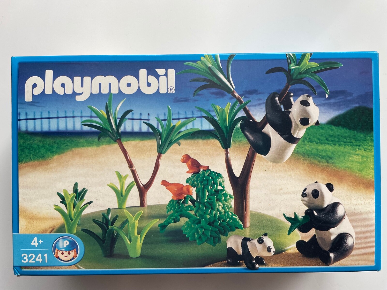 playmobil★3241 パンダの家族 プレイモービル Playmobil 3241 Panda Family 2002 Made in Malta New in Box