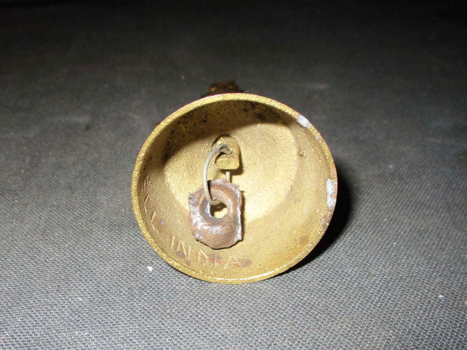 Vintage Brass Christmas Tree w/Star Criterion Bell India 4