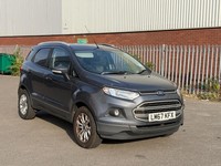 2017 Ford Ecosport 1.0T EcoBoost Zetec Euro 6 (s/s) 5dr HATCHBACK Petrol Manual