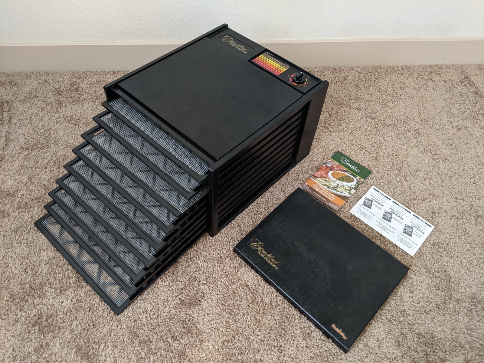 Excalibur Dehydrators 9 Tray Food Dehydrator Dehydratorsguide