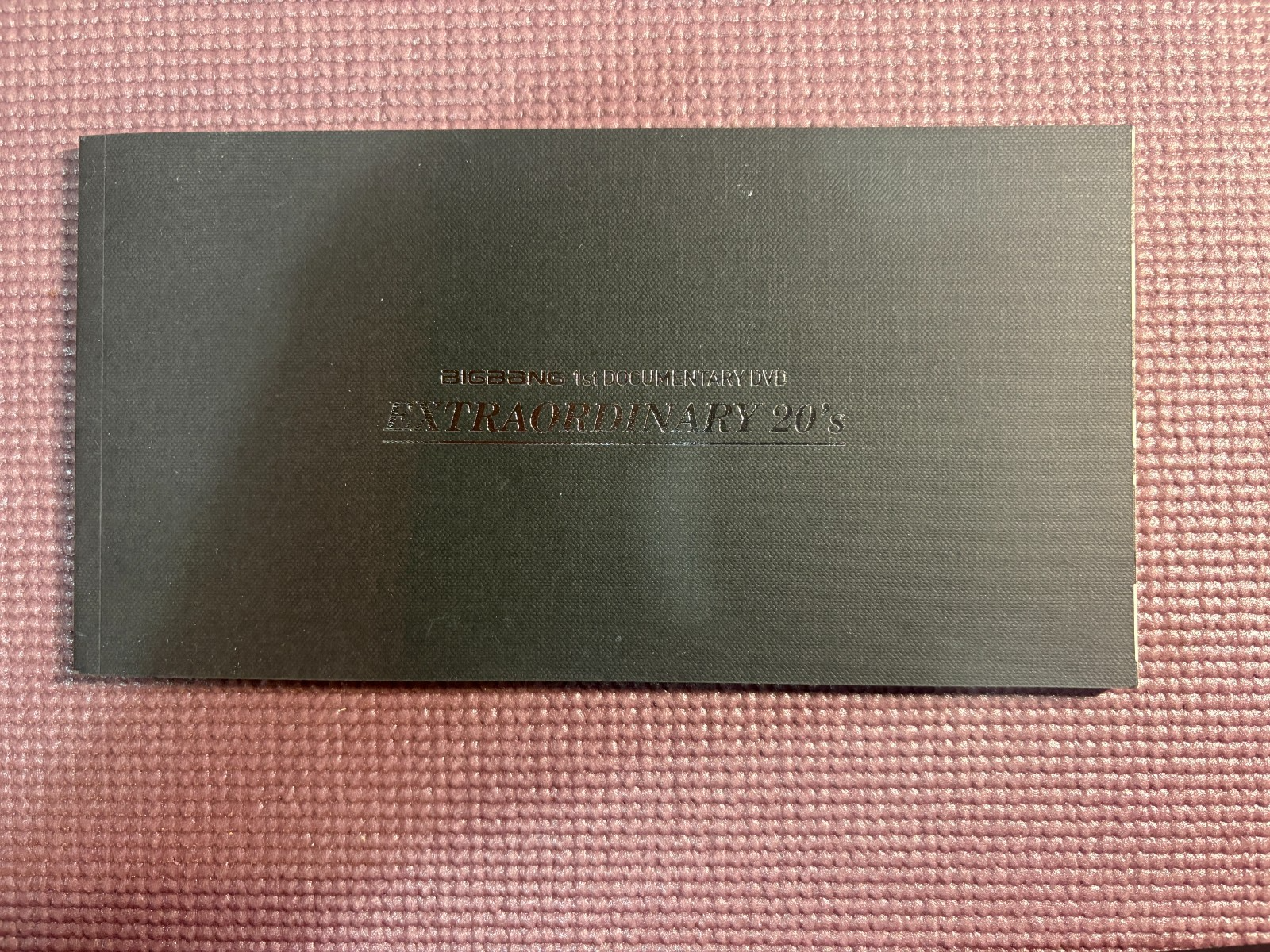 Bigbang 1st Documentary DVD Extraordinary 20's Pamphlet Photo Book