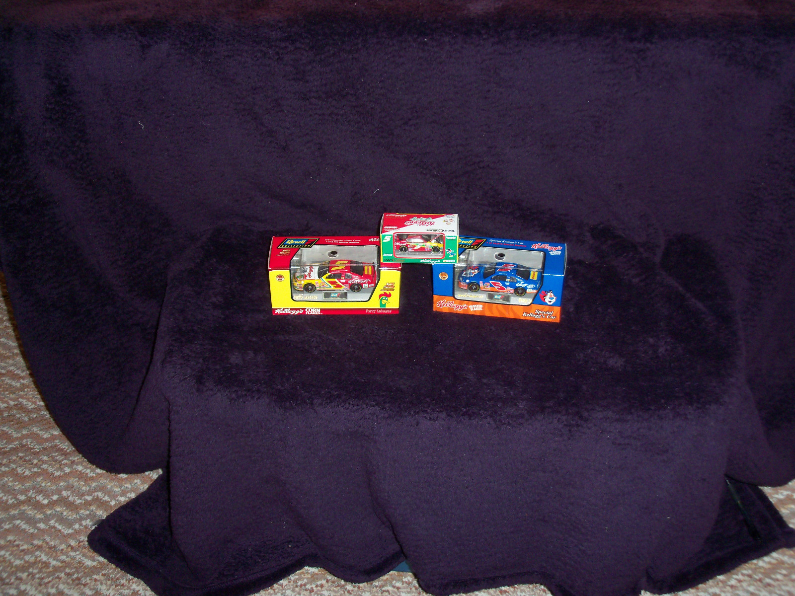 KELLOGG'S DIE CAST (LOT OF 3) #5 CARS NIB