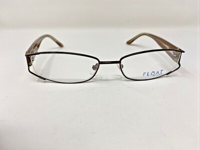 FLŌAT Eyeglasses Frames GLT2924E 53-18-135 Brown Full Rim U500