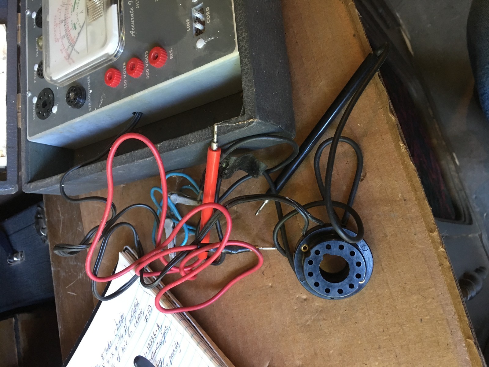 Vintage Accurate Instrument Utility Tester Model 161 TubeTester