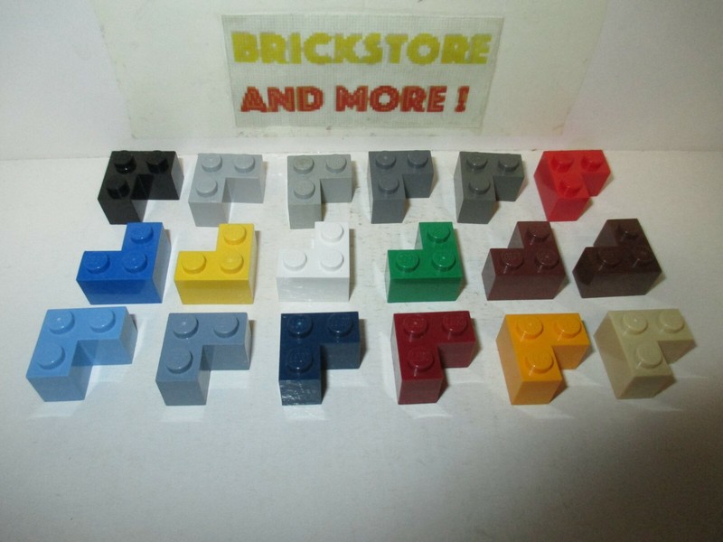 Lego - Brick Brique 2x2 Corner 2357 - Choose Color & Quantity