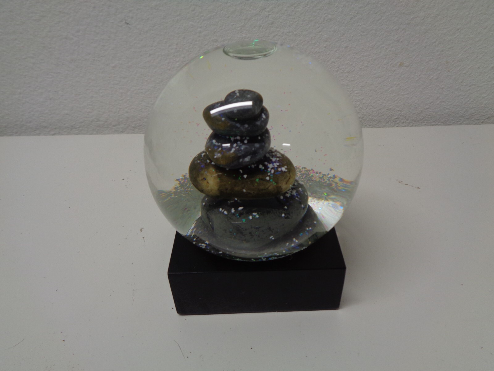 Zen Rocks Snow Globe By Cool Snow Globes