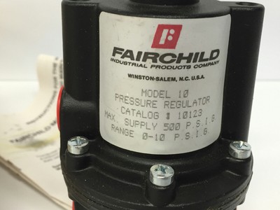 Fairchild Model 10 Pressure Regulator 10123 500 PSIG 0-10 Range