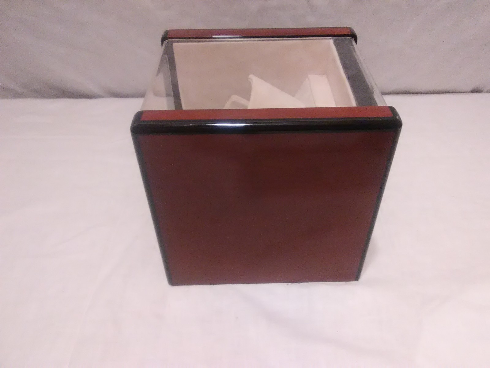 Watch Display Case Rotating )(*^#@e0