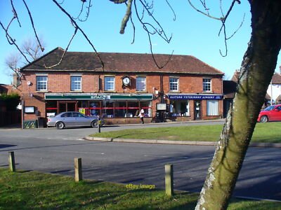 Photo 12x8 Elstead Village Centre Village shop and vet's surgery face c2010