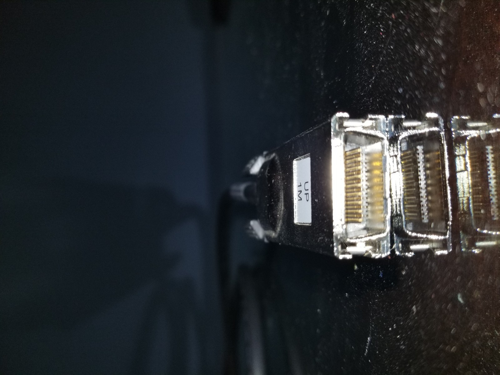 Dell-Powerconnect - 1M-Stacking-Cable-R-CS-F4XFF4XF-R1-1000-L3C