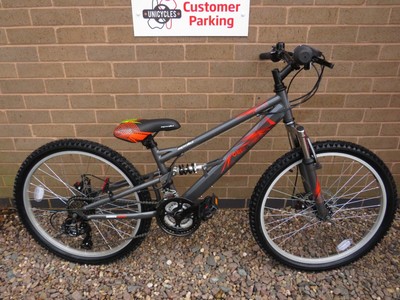 APOLLO CREED MOUNTAIN BIKE 12 INCH FRAME 24 INCH WHEELS NEW EX DISPLAY ref 18114