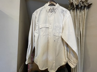 Nanamica Inc Big Button Down Chino Wind Shirt Natural Brand New 
