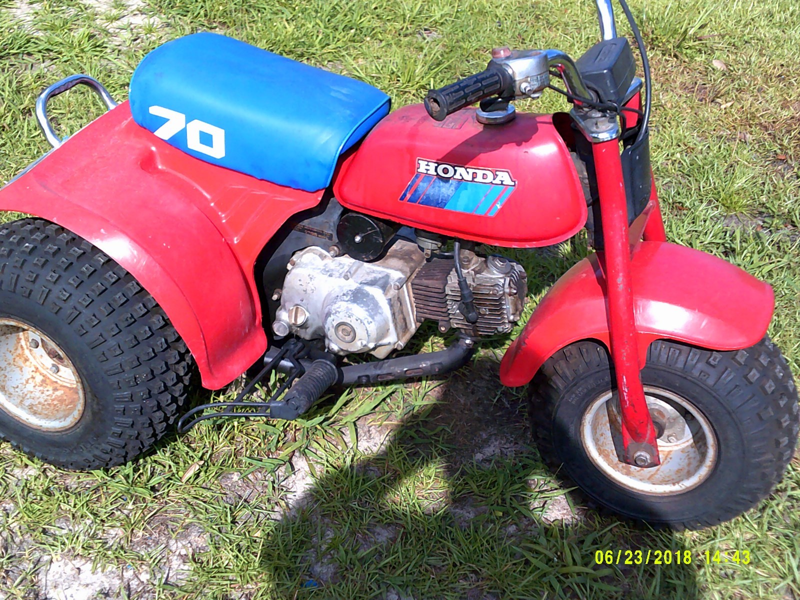 HONDA ATC 70 THREE WHEELER