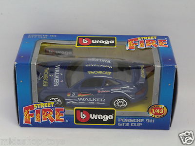 BBURAGO BURAGO 1/43 STREET FIRE COLLECTION 41340 PORSCHE 911 GT3 CUP[PF3-043]