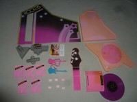barbie rockers stage