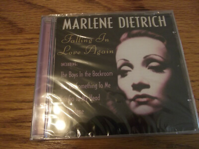 Marlene Dietrich Falling in Love Again, CD New Prism Leisure 