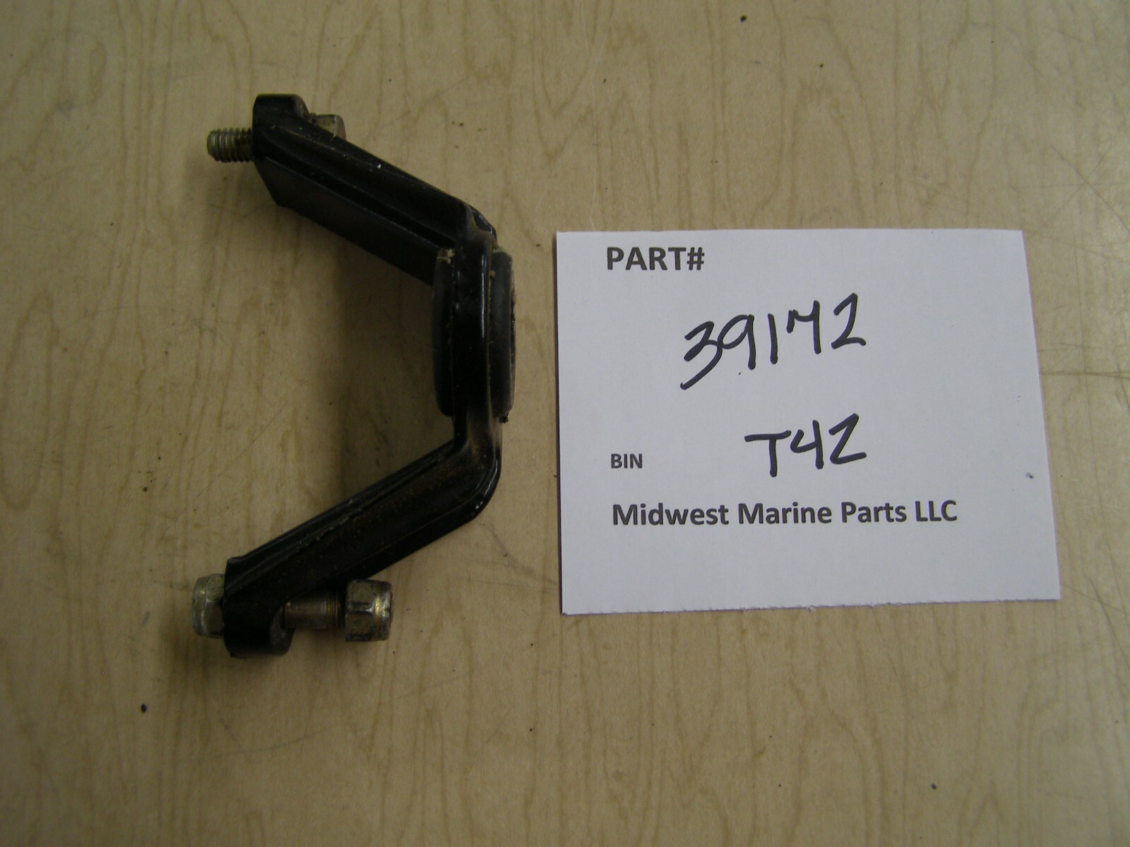 39172 Mercury 350 Outboard 35 HP Rear Limit Stop Bracket T42