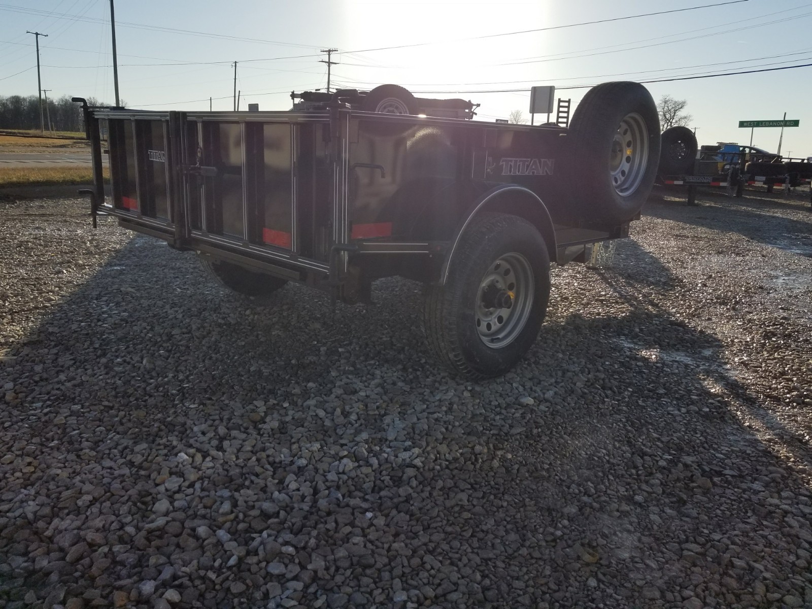 2018 Titan Trailers Mini Dump Trailer