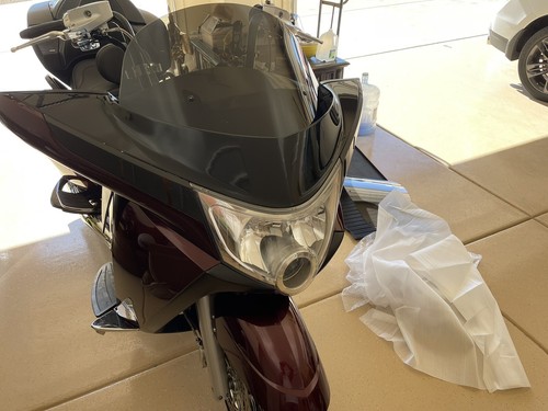 victory vision windshield