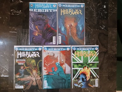 Hellblazer Rebirth Comic Lot #1-4 & Rebirth Hellraiser 1 Nm- or better 5 books