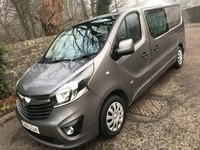 2015 Vauxhall Vivaro 1.6 CDTi 2900 BiTurbo ecoFLEX Sportive Crew Van L2 H1 Euro 