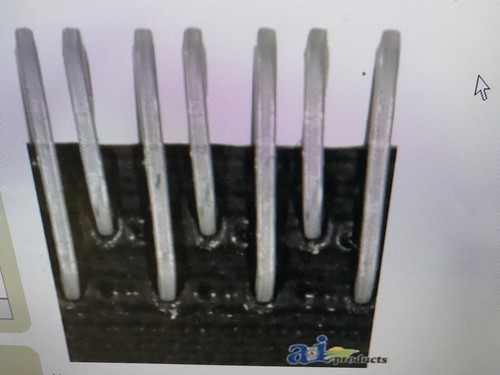 John deere baler upper belt for model 510 width is 4 inches length is 484 inches