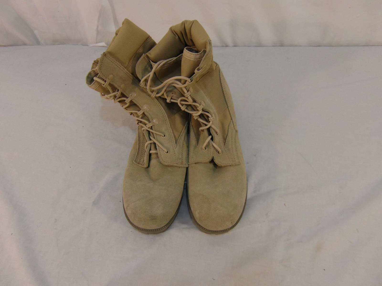 Military Style Unbranded Lace Up Desert TAN Combat Boots