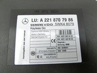 Mercedes W221 S350 05-09 Steuergerät SG ZV Zentralverriegelung Keyless Go Mercedes W221 S350 05-09 13.12.2005... Vorschau 2