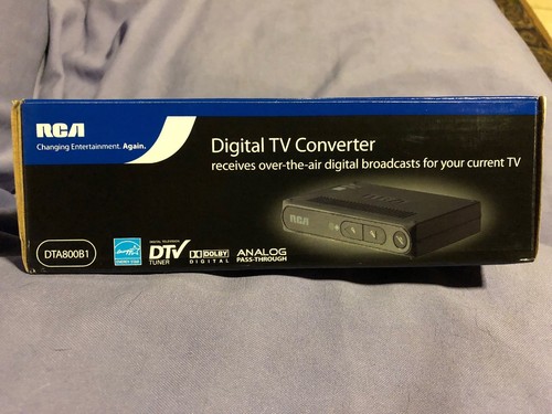 RCA DTA800B1 Digital to Analog TV Converter Box - Brand New in Box