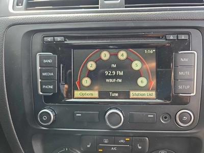Used Radio Receiver fits: JETTA EXCEPT GLI 14 15 16 17 ID 1K0035274K