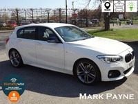 BMW 1 SERIES 120d M Sport 5dr Step Auto (SAT NAV, LEATHER, LED) FSH 2019 19 Reg