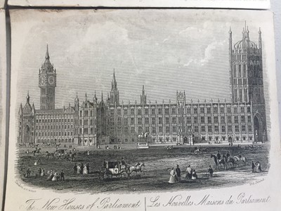 London J.T. Wood Steel Line Engravings London Possibly 1850s Lot of 12 Cards