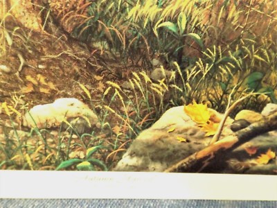 JOHN DEERE ART PRINT by CHARLES FREITAG - AUTUMN HARVEST -  SM SIGNED PRINT ONLY