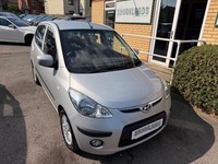 2010 Hyundai I10 1.2 Comfort Automatic 5 Door Silver Petrol Low Insurance Group