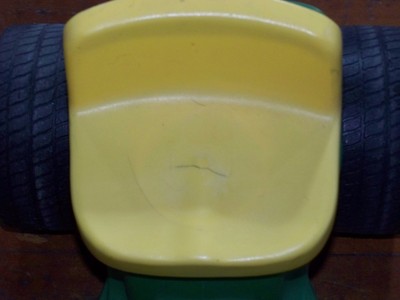 Vintage ERTL John Deere Ride On Mower Toddler Size