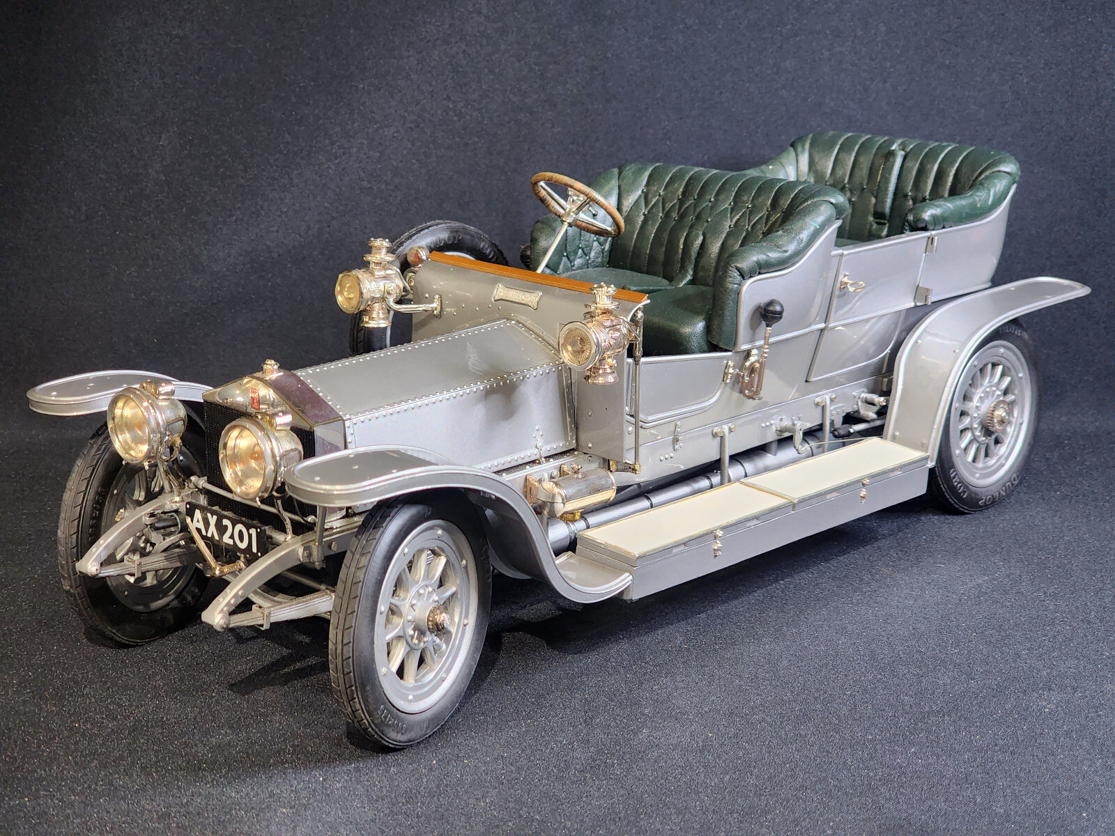 Franklin Mint 1:12 Scale 1927 ROLLS-ROYCE SILVER GHOST CONNOISSEURS - LOOSE Franklin Mint 1:12 Scale 1927 ROLLS-ROYCE SILVER GHOST CONNOISSEURS - LOOSE