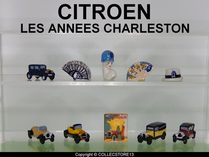 Serie Complete De Feves Citroen - Les Annees Charleston