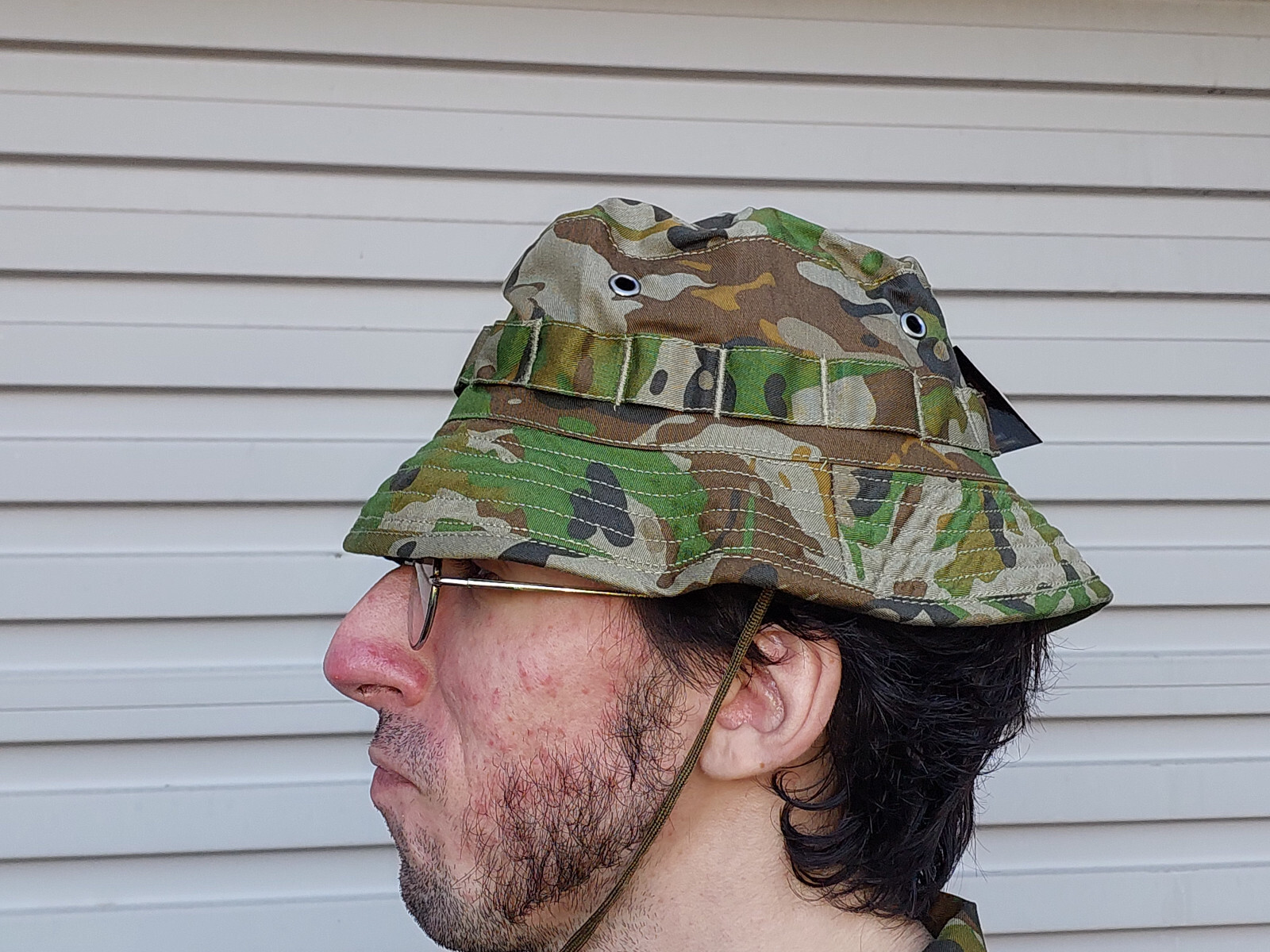 AMCU AMC AUSTRALIAN MULTICAM COMBAT GIGGLE BUSH HAT X-LARGE