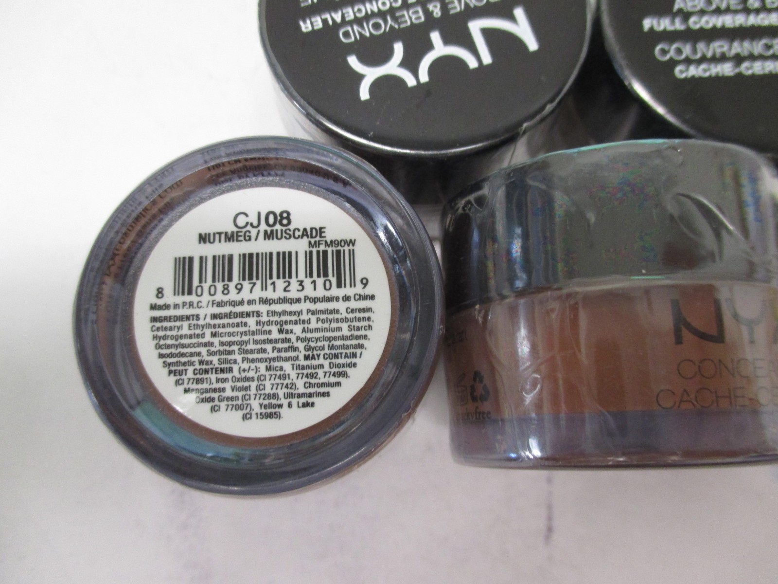 5 NYX FULL COVERAGE CONCEALER #CJ08 NUTMEG - AA 16072