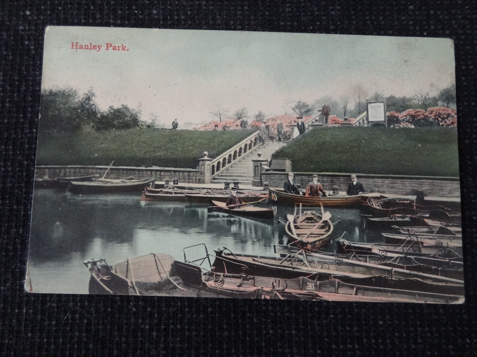 Hanley Park Postcard Stoke - 120798