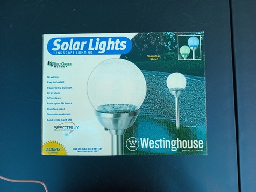 Westinghouse Solar LED Area Light Color Changing (Pack of 2) ~ TRL7#46